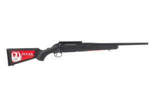 Ruger American 243 Win Compact Bolt Action Rifle in Black includes a Picatinny rail